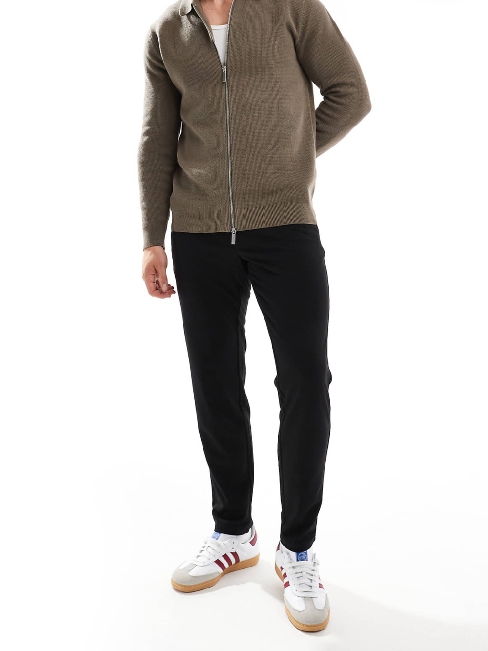 Only & Sons slim tapered fit pants in black from ASOS. 
Size 28 waist. 32 length
